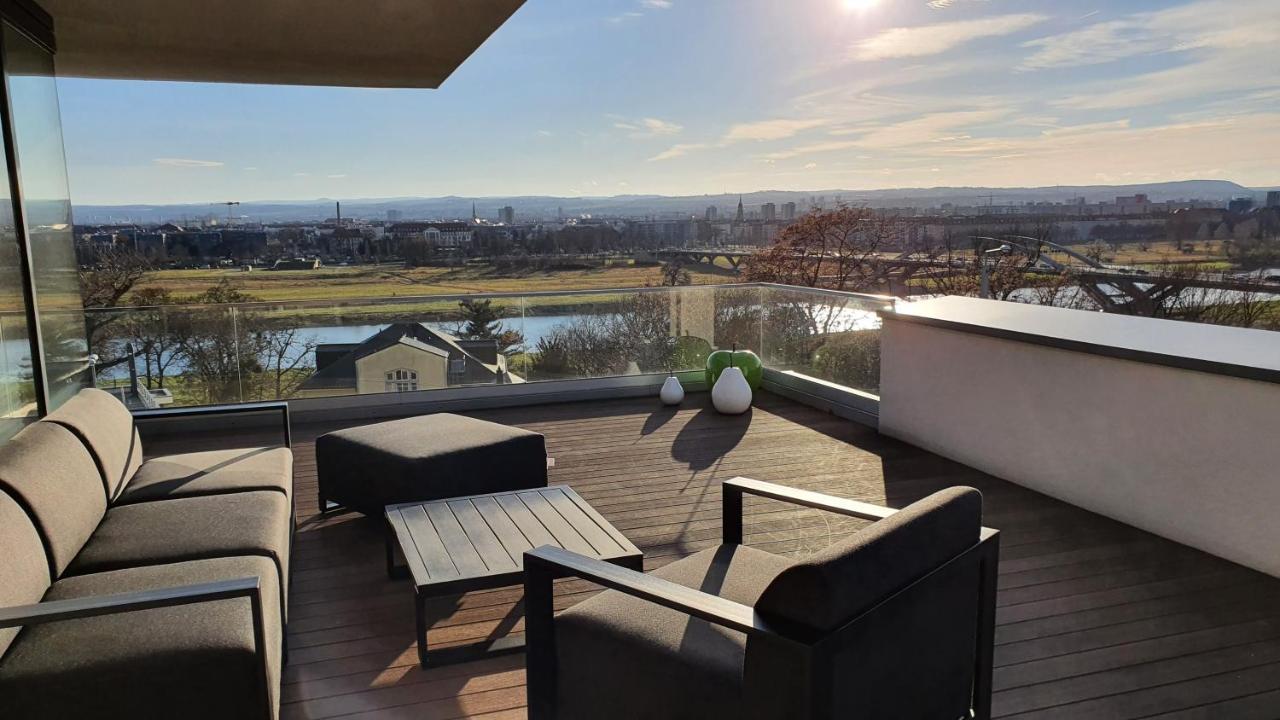 Wohnung Mit Weitblick Drezda Kültér fotó