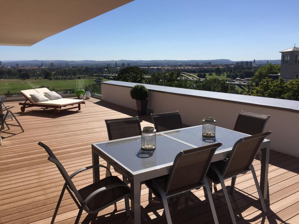 Wohnung Mit Weitblick Drezda Kültér fotó