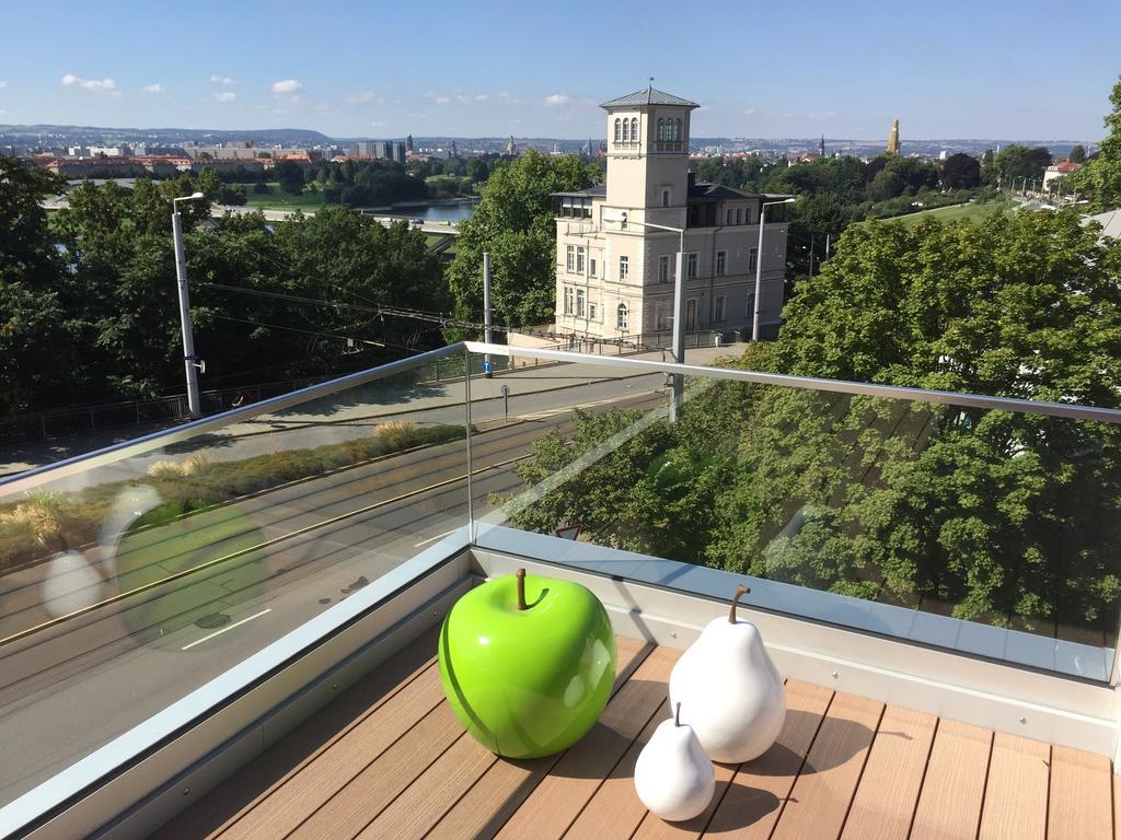Wohnung Mit Weitblick Drezda Kültér fotó