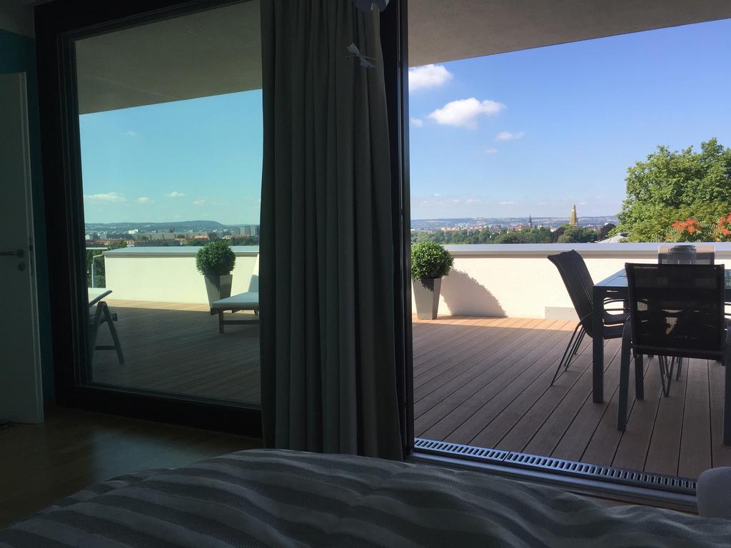 Wohnung Mit Weitblick Drezda Kültér fotó